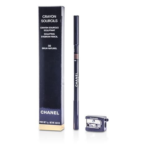 brun naturel chanel|CRAYON SOURCILS Sculpting eyebrow pencil 30 .